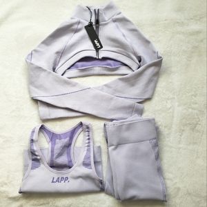 LAPP. Lavender Seamless Countour Set. Size XS